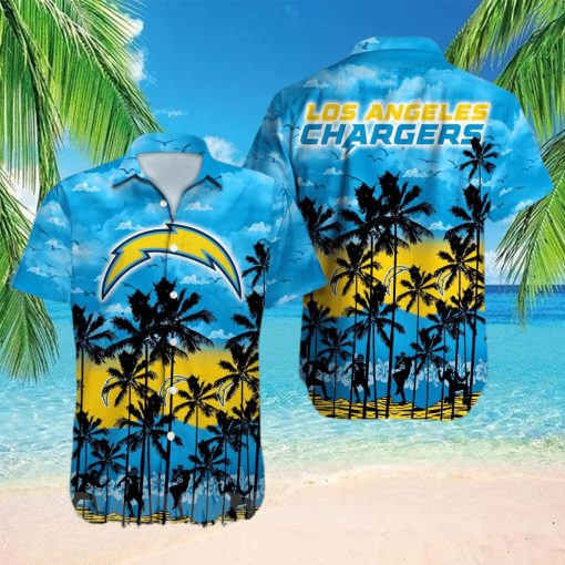 Los Angeles Chargers NFL All Over Printed 3D Hawaiian Shirt