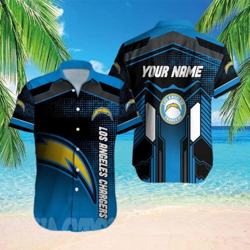 Los Angeles Chargers NFL Custom Full Print 3D Hawaiian Shirt