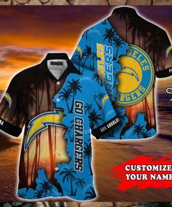 Los Angeles Chargers NFL Customized Summer Hawaii Shirt For Sports Enthusiasts