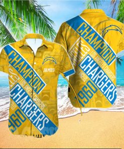 Los Angeles Chargers NFL For Fan 3D Hawaiian Shirt