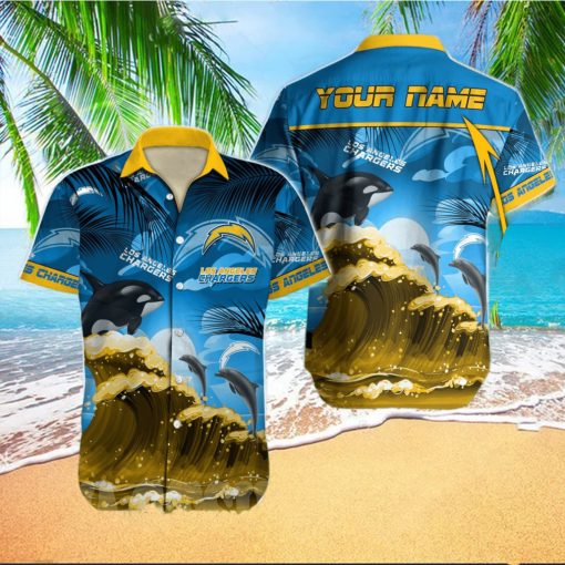 Los Angeles Chargers NFL For Fans Full Printing Summer Vibes Hawaiian Shirt