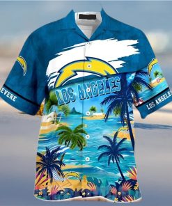 Los Angeles Chargers NFL Personalized Hawaiian Shirt