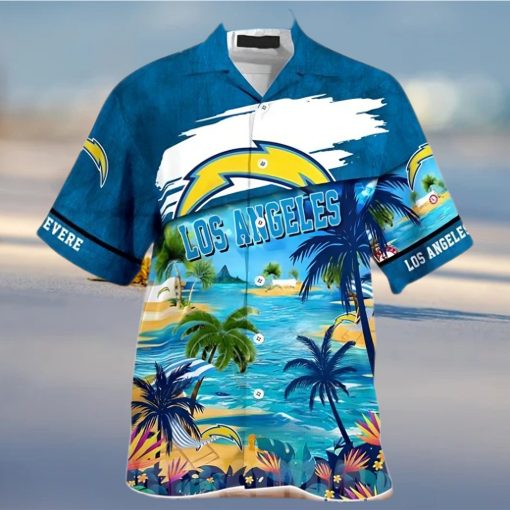 Los Angeles Chargers NFL Personalized Hawaiian Shirt