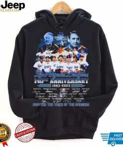 Los Angeles Dodgers 1883 2023 140th Anniversary Signature Thank You For The Memories Shirt