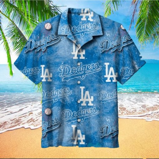 Los Angeles Dodgers Blue Dream Dodgers Hawaiian Shirt  LA Dodgers Hawaiian Shirt