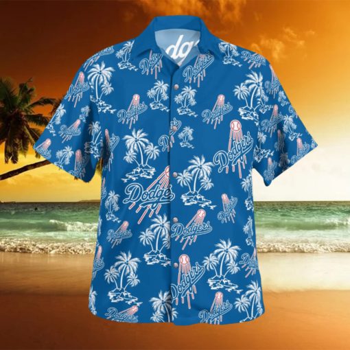 Los Angeles Dodgers Gift 3D Hawaiian Shirt Best For Fans Beach Gift For Men And Women