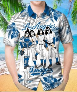 Los Angeles Dodgers Kiss Dodgers Hawaiian T Shirt