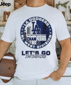 Los Angeles Dodgers NL West Division Champions 2023 Let’s Go Dodgers Shirt