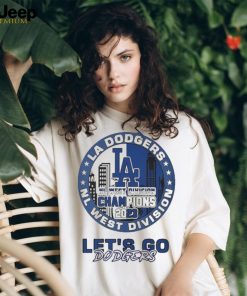 Los Angeles Dodgers NL West Division Champions 2023 Let’s Go Dodgers shirt