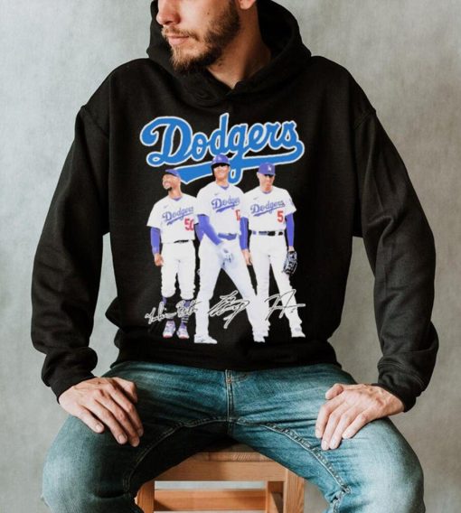 Los Angeles Dodgers Stars Mookie Betts Shohei Ohtani Freddie Freeman T Shirt