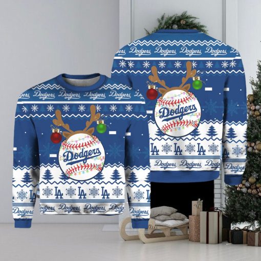 Los Angeles Dodgers Ugly Christmas Sweater