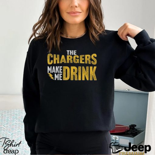 Los Angeles Football Fan Make me DRINK Funny Shirt