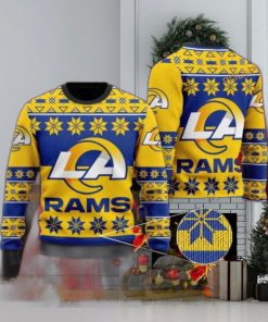 Los Angeles Football qeQ Family Ugly Christmas Sweater