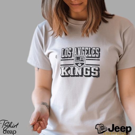 Los Angeles Kings Champion Tri Blend Dual Stripe Long Sleeve T Shirt