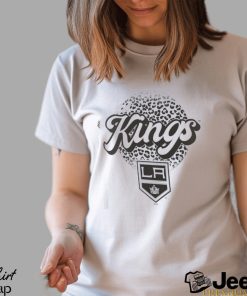 Los Angeles Kings Fanatics Branded Leopard Print Long Sleeve T Shirt