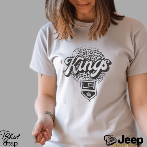 Los Angeles Kings Fanatics Branded Leopard Print Long Sleeve T Shirt