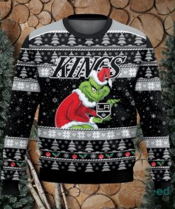 Los Angeles Kings Grinch AOP Ugly Christmas Sweater Christmas Gift For Men And Women