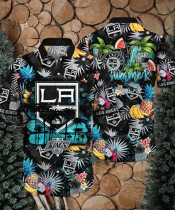 Los Angeles Kings NHL Hawaiian Shirt Sunningtime Aloha Shirt