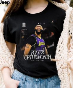 Los Angeles Lakers Anthony Davis Player Of The Month shirt