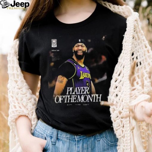 Los Angeles Lakers Anthony Davis Player Of The Month shirt