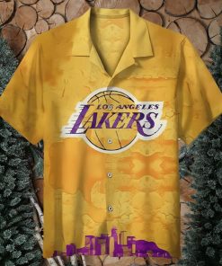 Los Angeles Lakers Basketball Hawaiian Shirt