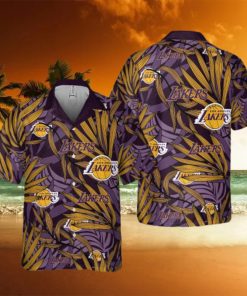 Los Angeles Lakers Classic Hawaiian Shirt For Men And Women Gift Floral Aloha Beach