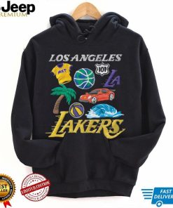 Los Angeles Lakers NBA x MARKET Unisex Claymation T Shirt