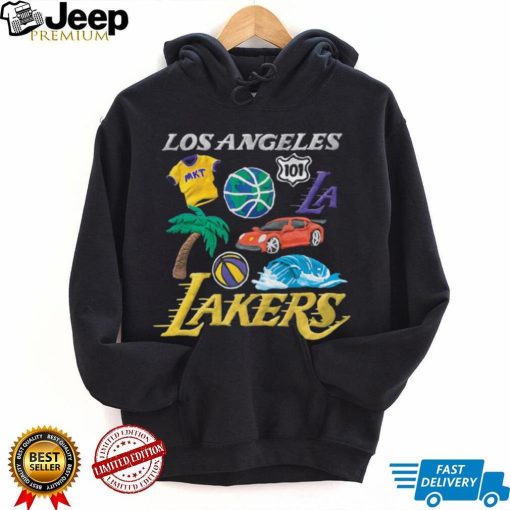 Los Angeles Lakers NBA x MARKET Unisex Claymation T Shirt