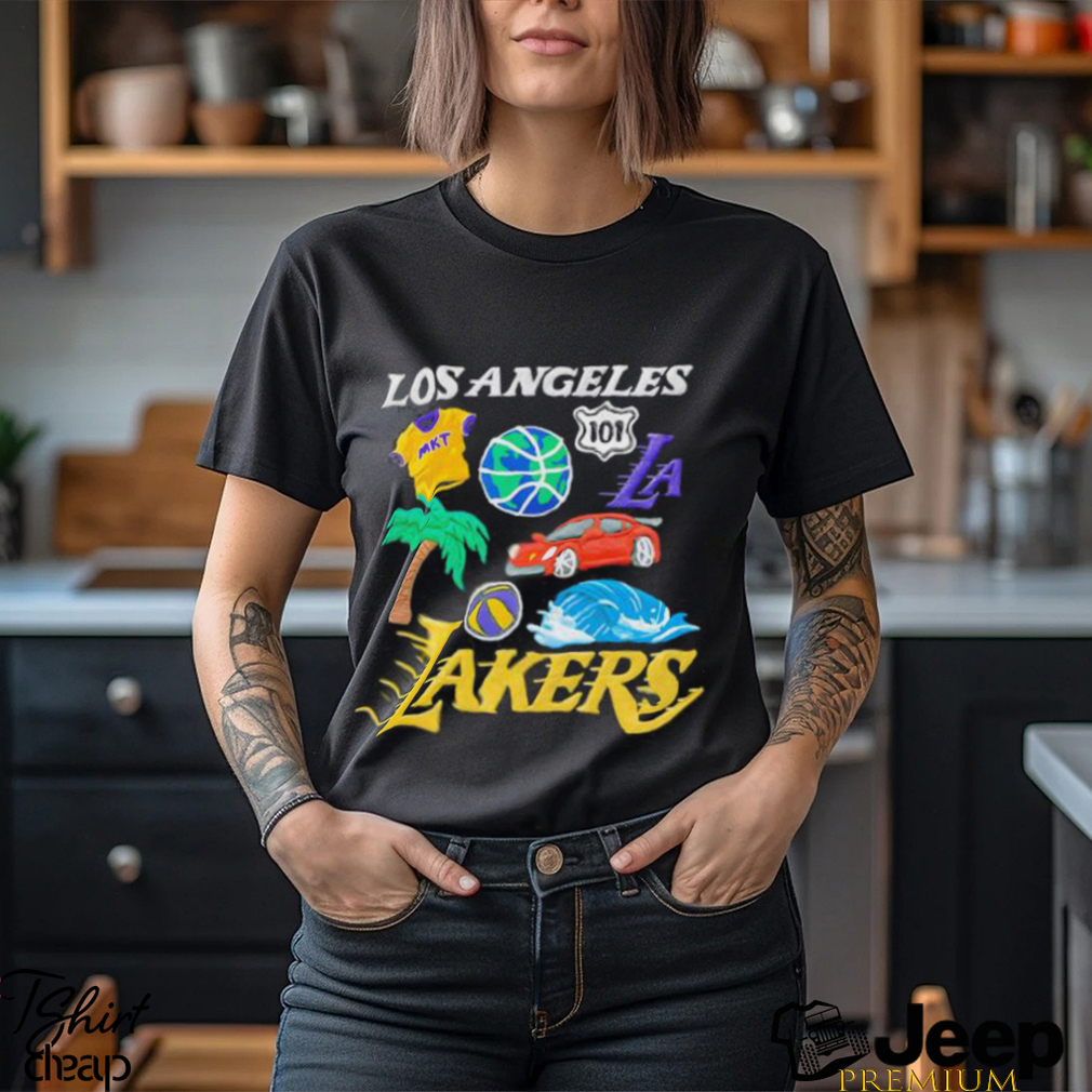 Los Angeles Lakers Nba X Market Claymation Shirt