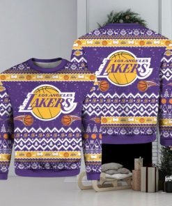 Los Angeles Lakers Ugly Christmas Sweater