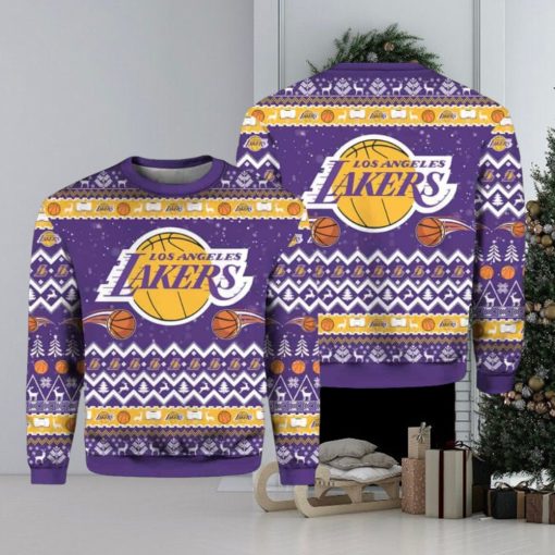 Los Angeles Lakers Ugly Christmas Sweater