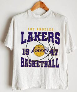 Los Angeles Lakers basketball NBA est 1947 logo retro shirt