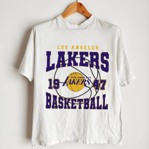 Los Angeles Lakers basketball NBA est 1947 logo retro shirt