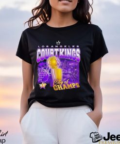 Los Angeles Lakers court king city of champs shirt