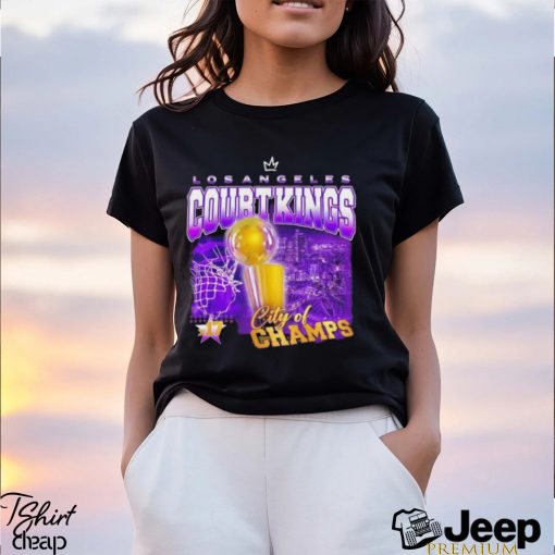 Los Angeles Lakers court king city of champs shirt