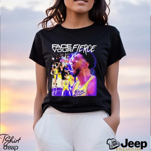 Los Angeles Lakers face your fierce Christian Wood shirt