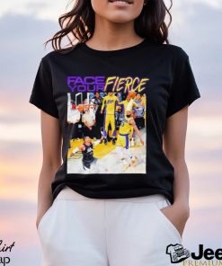 Los Angeles Lakers face your fierce flight number 23 takeoff shirt