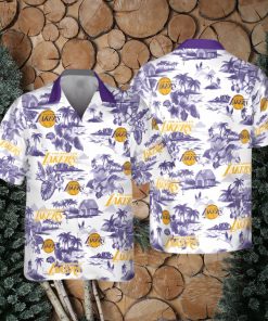 Los Angeles Lakers – National Basketball Association 2024 AOP Hawaiian Shirt In 2024