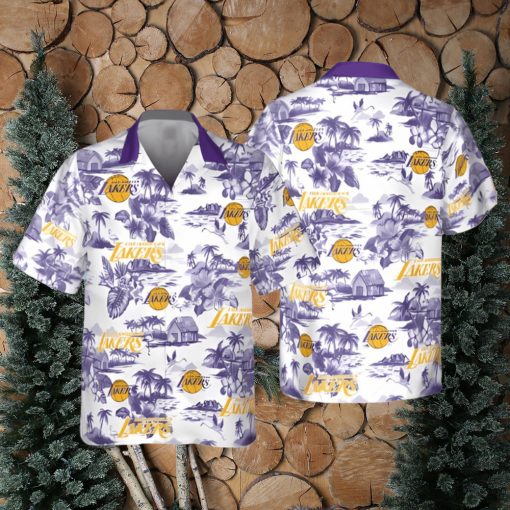 Los Angeles Lakers – National Basketball Association 2024 AOP Hawaiian Shirt In 2024