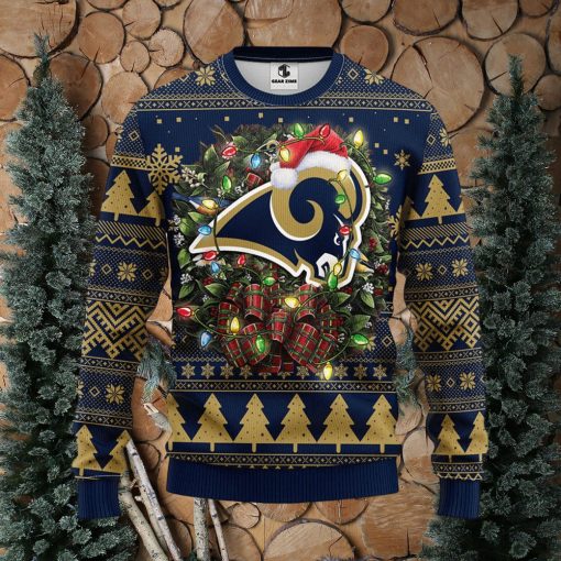 Los Angeles Rams Christmas Ugly Sweater