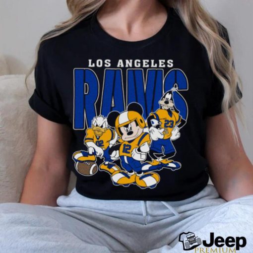 Los Angeles Rams Mickey Football Team T Shirt Sweatshirt