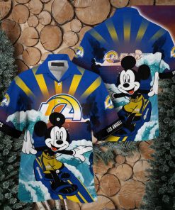 Los Angeles Rams NFL Summer Customized Hawaii Shirt For Sports Fans