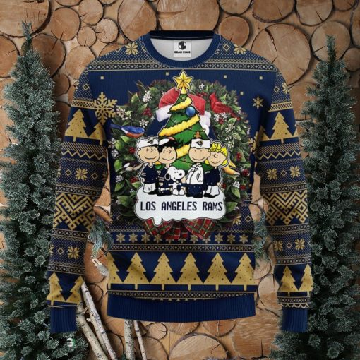 Los Angeles Rams Snoopy Dog Christmas Ugly Sweater Sport Christmas Gift Ideas