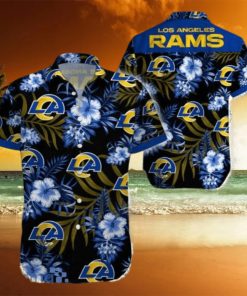 Los Angeles Rams Sport Hawaiian Shirt NFL Teams Black Gift For Men And Women