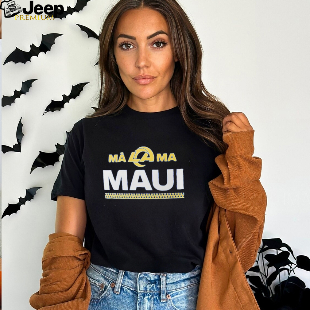 Design los Angeles Rams Store Los Angeles Rams x Maui Relief T-Shirt,  hoodie, sweatshirt for men and women