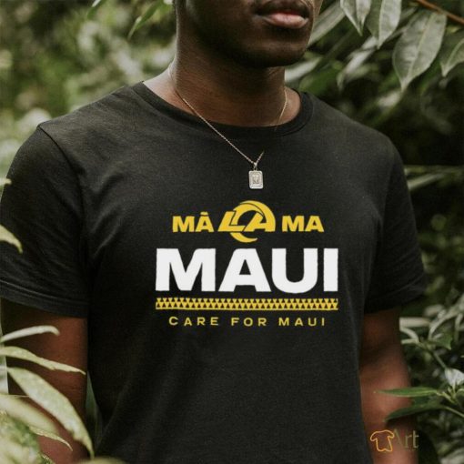 Los Angeles Rams support Hawaii Maui Relief T Shirt