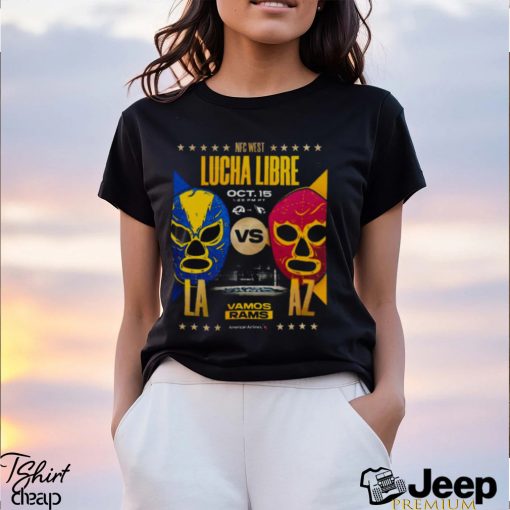 Los Angeles Rams vs Arizona Cardinals 2023 NFL Game Lucha Libre Matchup Shirt