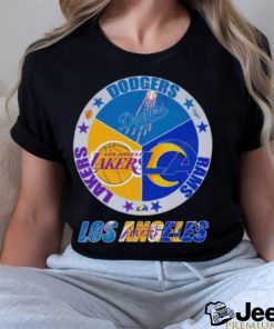 Los Angeles Team Sport Los Angeles Dodgers Los Angeles Lakers And Los Angeles Rams 2023 Shirt