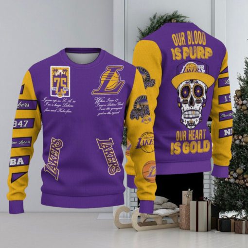 Los Angels Lakers – National Basketball Association AOP Sweater