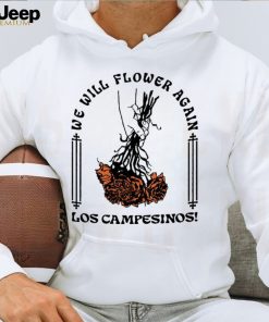 Los Campesinos vinyl & we will flower again shirt